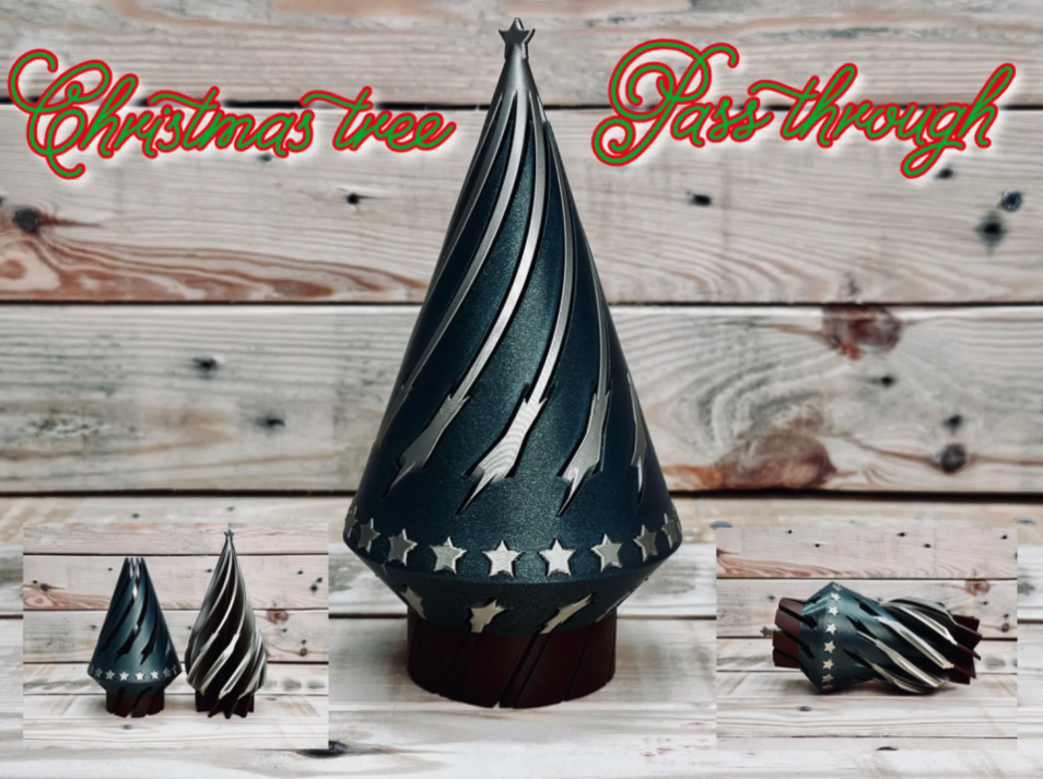 Christmas Tree Pass Through illusion